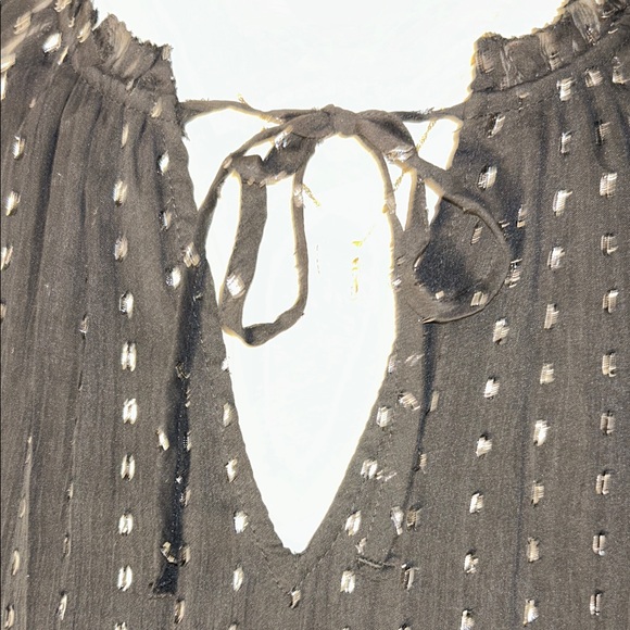 Old Navy Elegant Black Dress with Silver Sparkles - Picture 3 of 15